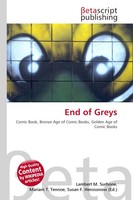Lambert M. Surhone (U. A.) | End Of Greys | Taschenbuch | Englisch (2026)