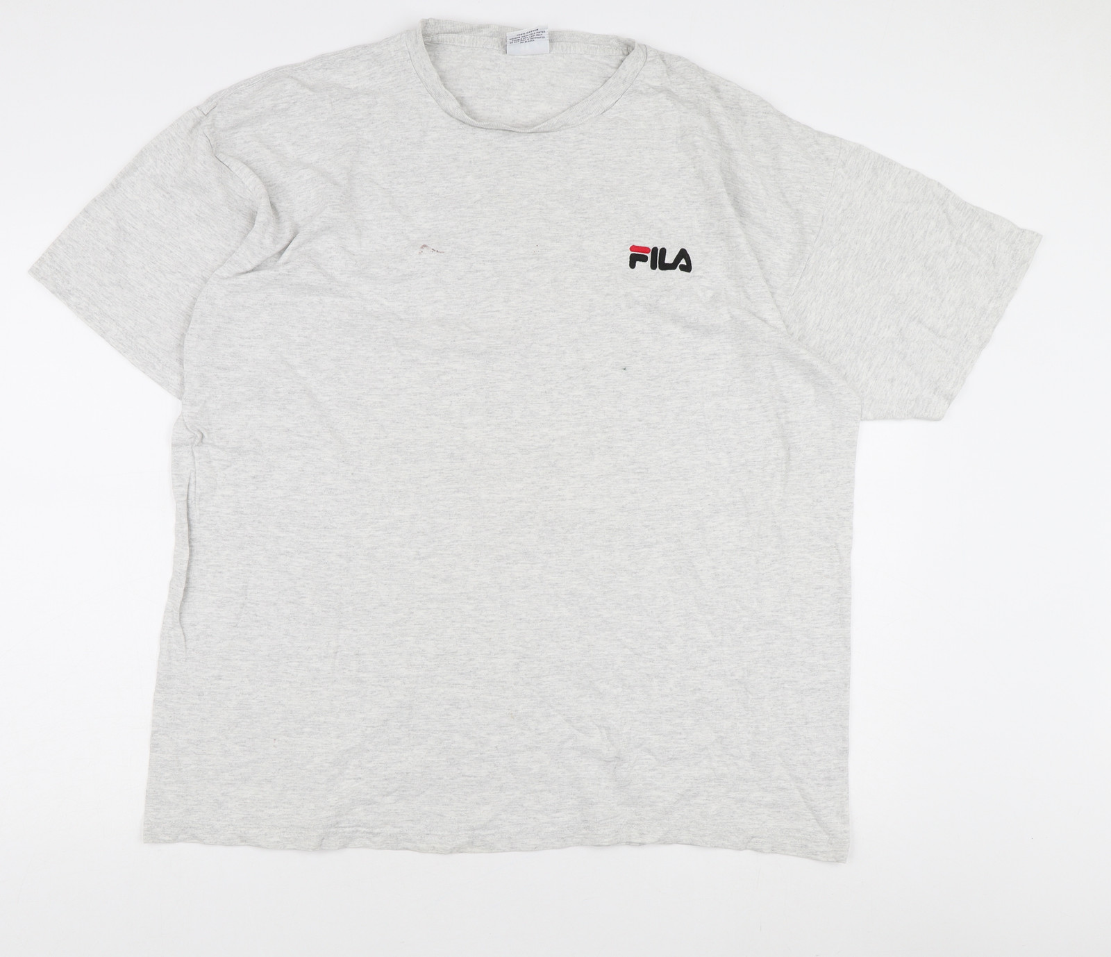 T shirt FILA uomo grigia XL cotone logo