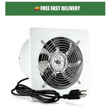 8 Inch Exhaust Fan 735 CFM Wall Mounted Ventilation Fan 110V 80W for Bathroom