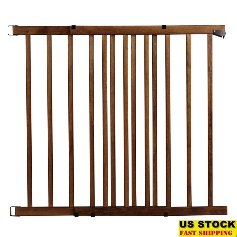 Top of Stairs Baby Gate Hardware Mount Adjustable Safety Children & Pets New