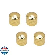 DIAO79NI 4Pcs Metal Guitar Knobs Volume Tone Control Knob Dome Tone Knobs for
