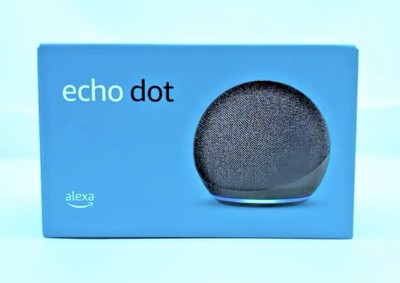 Amazon Echo Dot 4th Gen 2020 Smart Speaker with Alexa WiFi Bluetooth Charcoal