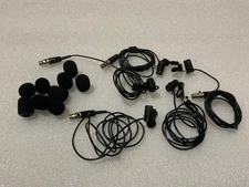(1)Shure WL185 Cardioid Lavalier Microphone with TA4F  Black (Used