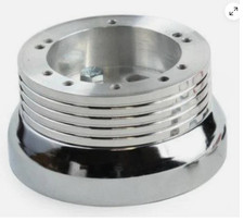 5 6 Hole Billet Polished Steering Wheel Adapter For 1964-1974 Ford Mercury B01