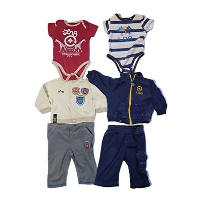 Lifted Research Group LRG Jumpsuit Infant Size 3-6 M Baby Clothes Lot Of 6 