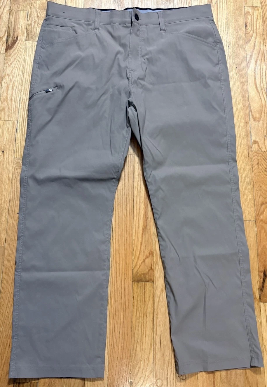 Orvis Men's Tech Performance Pants Size 40x30 Khaki Tan Hiking Stretch Outdoor