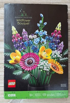 NEW IN BOX - LEGO Icons: Wildflower Bouquet (10313) Flowers
