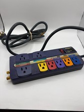 Monster Power Center AV800 Multi Colored Power Strip/Surge Protector Tested