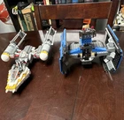 LEGO Star Wars 7150 Built Ships y Wing  & TIE Fighter