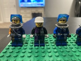 Lego Ogel Alpha Team Cam  Flex Radia Dash Minion Minifig Lot 4 4798 4796 4795