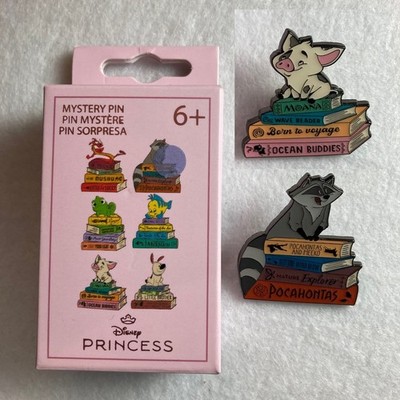 Loungefly Disney Princess Sidekick Book Stack Enamel Pin Blind - Pua or Meeko