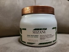 Mizani True Textures Clay Mask Conditioner w/ Coconut Oil For Curly Hair 16.9 Oz