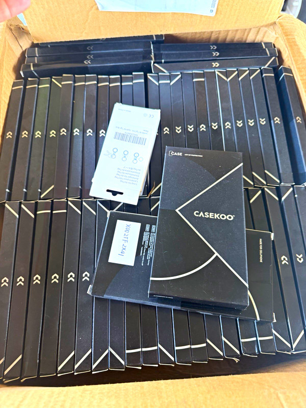 CASEKOO phone case and screen protectors pallet 