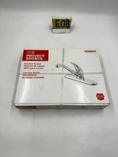 Project Source 0265633 One-Handle Low-Arc Kitchen Faucet Chrome Finish