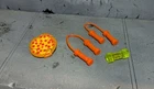 TMNT TEENAGE MUTANT NINJA TURTLES VINTAGE MUTATIONS MICHAELANGELO WEAPON LOT EX