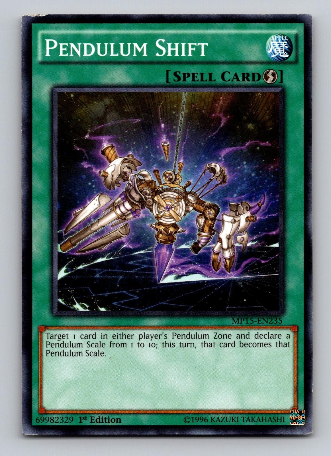 Pendulum Shift MP15-EN235 Common Yu-Gi-Oh 1st Edition
