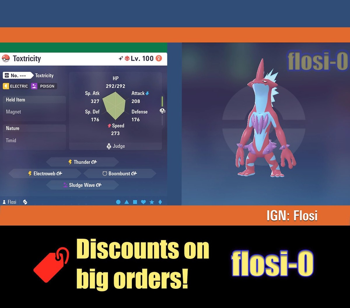 6IV Shiny Toxtricity Low Key Pokemon Legends ZA (Legends Z-A) | eBay