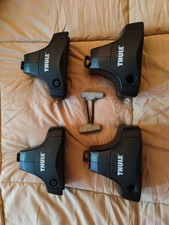 480r Thule Rapid Traverse Foot Packs With 2x Thule Lockkey Set