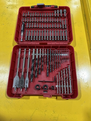 #ad #ad Craftsman 100 Piece Drilling and Screwdriving Kit $40.00