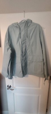 Mens American Eagles Rain Jacket XL Seafoam Green NWT Never Worn  $100 New Price