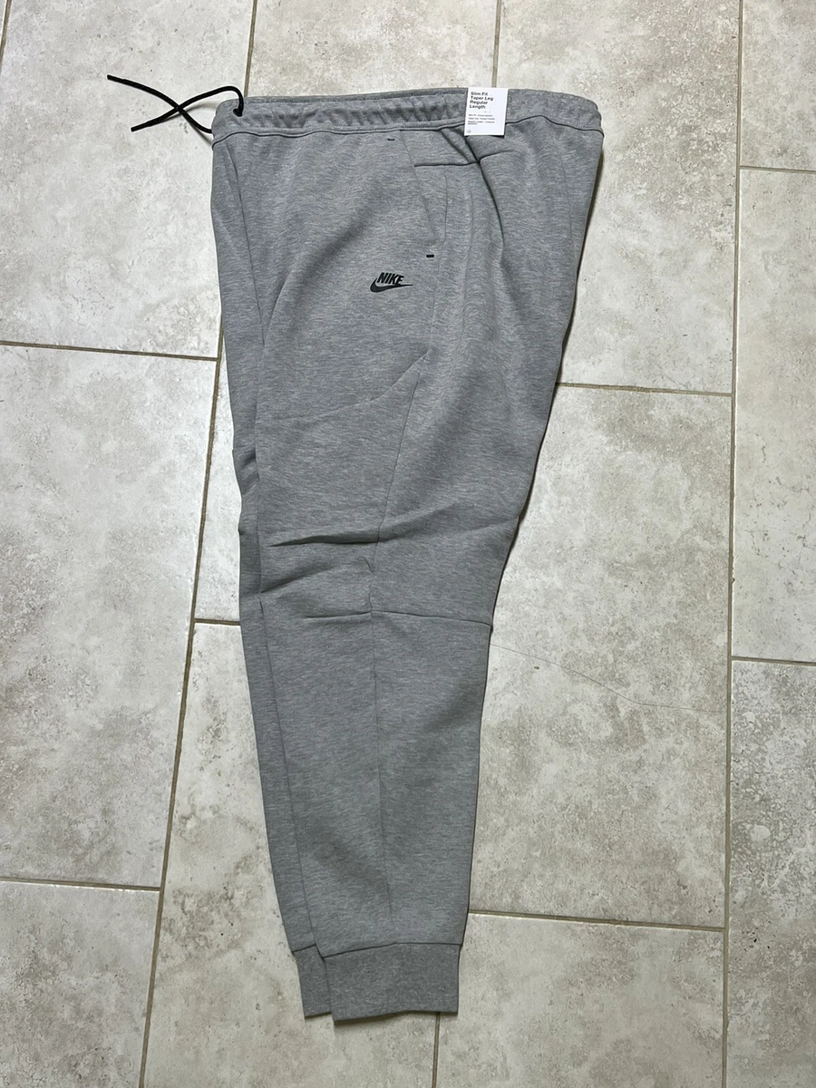 Men's Nike Sportswear Tech Fleece Gray Jogger Pants new with tags CU4495-063