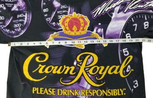 NASCAR Matt Kenseth CROWN ROYAL DOUBLE-SIDED Roush Fenway Racing T-shirt Mens M - Picture 11 of 12