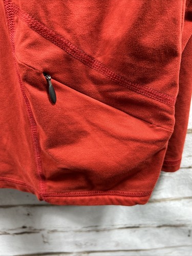 Mountain Hardwear Red 1/4 Zip Base Layer Shirt Men's Size L - Picture 13 of 15