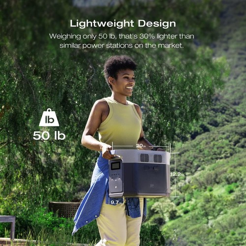 EcoFlow DELTA 2 Max 2048Wh Portable Power Station  LFP, Certified Refurbished - Picture 8 of 20