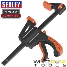 Sealey Ratschenstangenklemme 150 mm Ratschenwirkung Schnellspanner Schnellverstellung