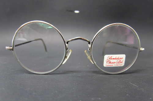 Berkshire Chase Savile Row Classic Round Eyeglass Frame 44-20 110 ALGHA England