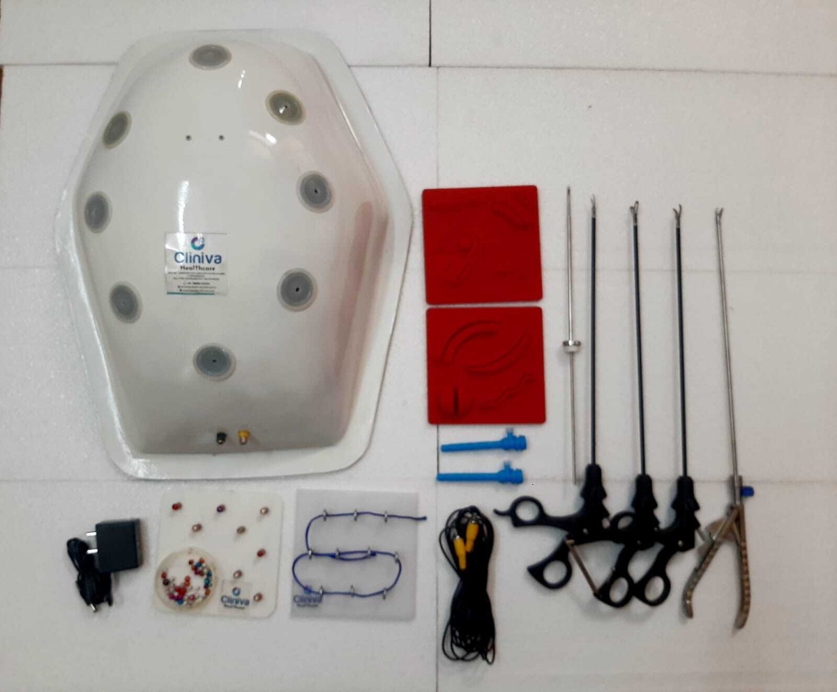 Simulateur Laparoscopique Portable ENDO – Boîte D’entraînement Pour Chirurgie Mini-invasive