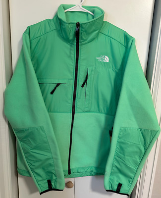 NWT The North Face Denali Full Zip Fleece Jacket - Chlorophyll Green - Sz Med