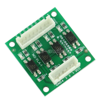 4-Channels Optical Coupler Insulation High/Low Level Voltage Converter Module