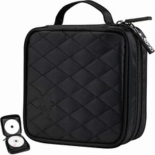 DVD Storage-CD Case 40 Capacity CD Storage Oxford CD/DVD Case 40Capacity,Black 