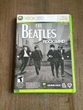 Pack Rare The Beatles Rock Band Pour Xbox 360 - Édition Limitée PAL - Complet Avec Batterie Et Guitare