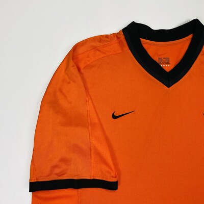 ウェア NIKE Netherlands 00 home kit Lsize NETHERLANDS 1999 2000 HOME FOOTBALL SHIRT SOCCER JERSEY NIKE