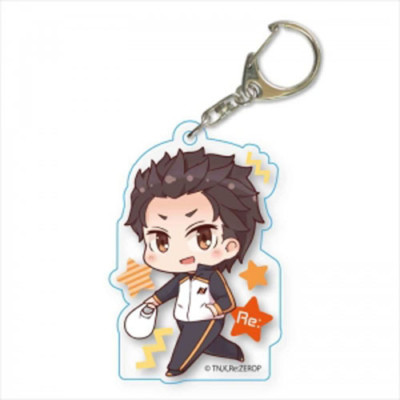 Re:Zero Subaru Acrylic Key Chain Anime Manga NEW