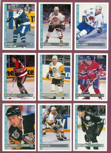 1992-93 OPC O PEE CHEE HOCKEY CARD 265-396 & ANNIVERSARY SERIES WRAPPER SEE LIST - Picture 92 of 164