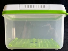 Rubbermaid FreshWorks FreshVent Produce Food Storage Lid INSERT  17.3 cup VGUC