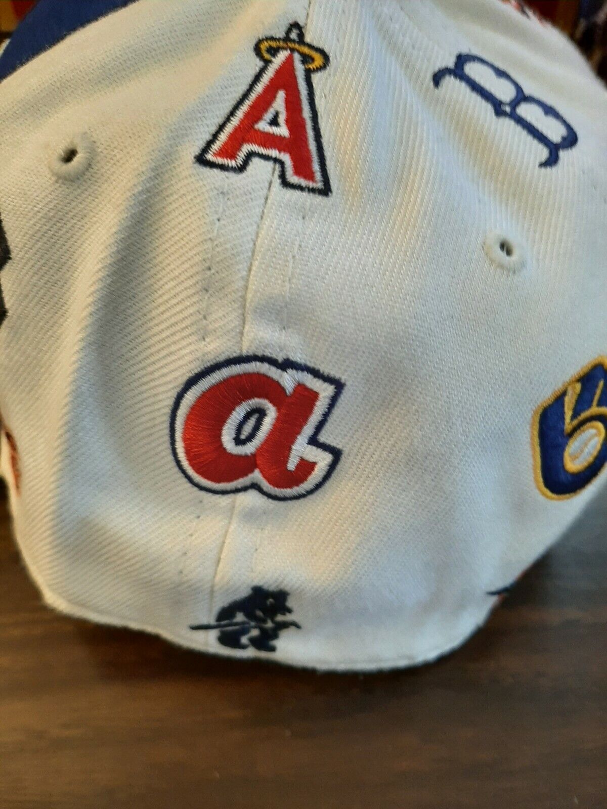 COOPERSTOWN COLLECTION MLB FITTED HAT SIZE 7 1/2 TWINS ENTERPRISE ALL OVER  PATCH