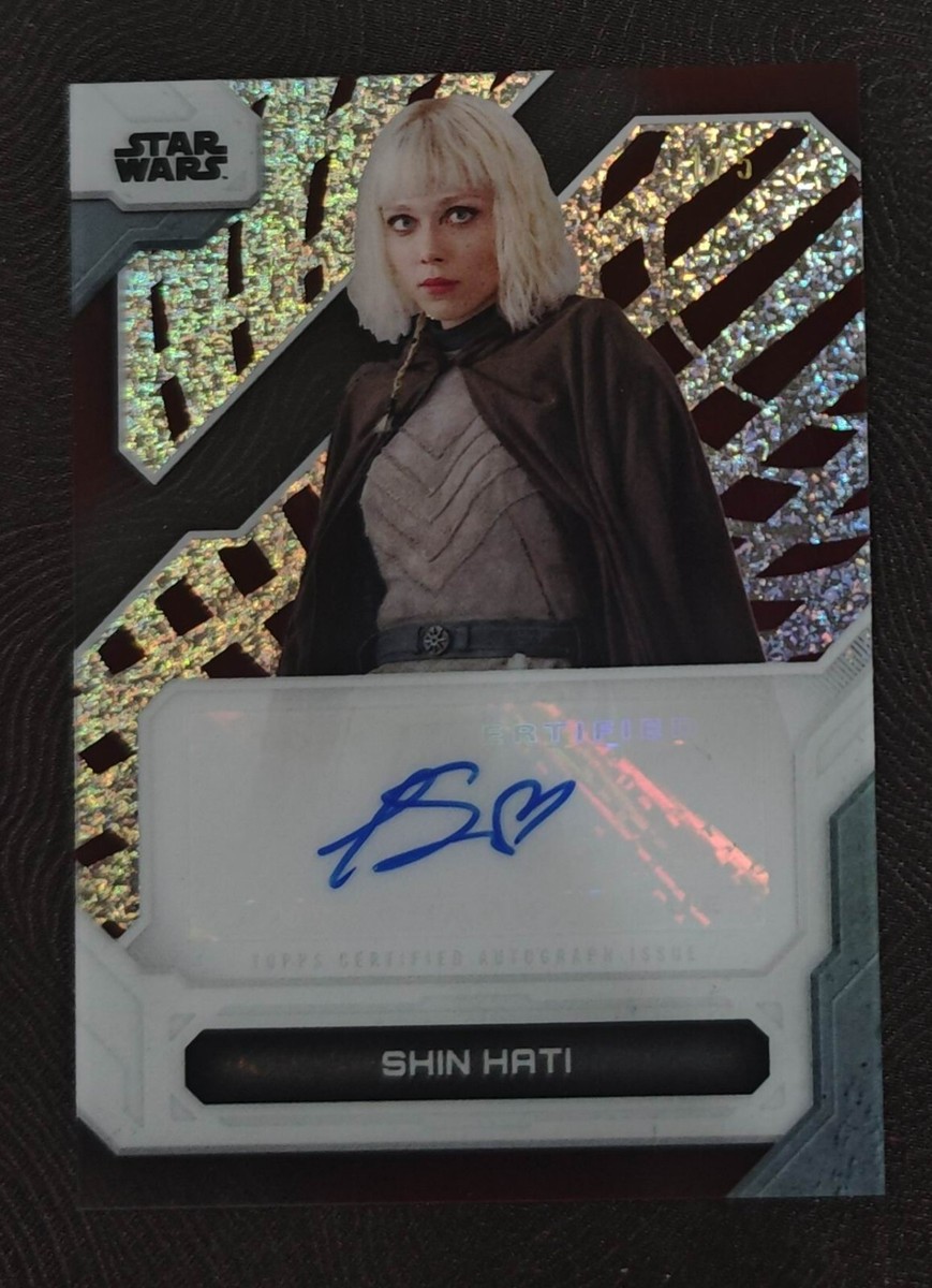 Topps STAR WARS SHIN HATI サイン Topps STAR WARS SHIN HATI サイン Topps STAR WARS SHIN HATI サイン