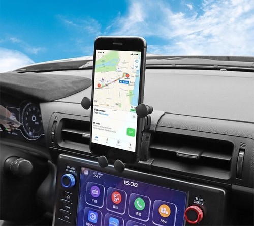 Phone Holder For Subaru BRZ Toyota GR86 2021 2022 2023 2024 (Black) - Bild 3 von 7