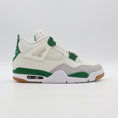 DR5415-103 Nike Air Jordan 4 Retro SB Low Pine Green White DR5415-103 Nike Air Jordan 4 Retro SB Low Pine Green White