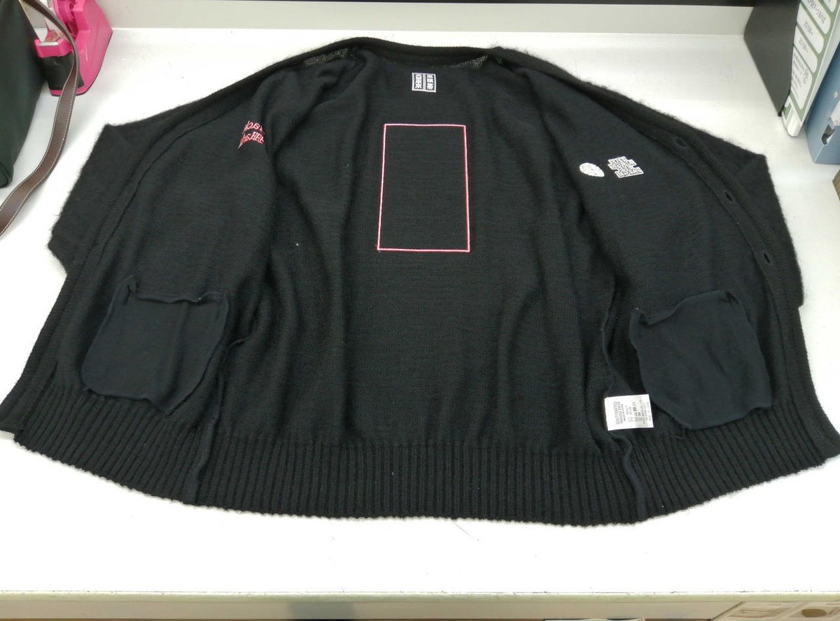 Wacko Maria Mohair Cardigan Black with Tag Attached | eBay