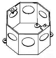 Appleton O-Z/G OCR2-1/2, Concrete Box, 2-1/2''''Oct Concrete Ring, 1 PC