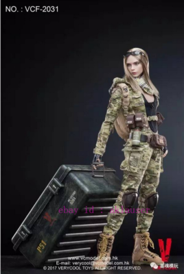 Verycool Vcf-2031 1/6 Camouflage Female Soldier Villa Action