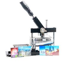 Rectangle Shape 80 53mm Fridge Magnet Button Making Machine