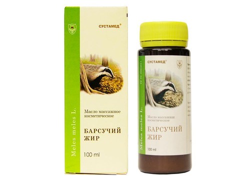 Dachsfett 3 x 100 ml Sustamed Dachs Fett Murmeltierfett Badger fat Барсучий жир - 第 3/3 張圖片