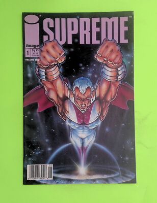Supreme #1 Vol. 1 1992 Image Comics 1st App 8.0 Comic Book V67-223