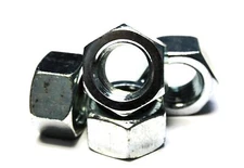 (25) 7/8"-9 Hex Nuts - Grade 2 - Zinc